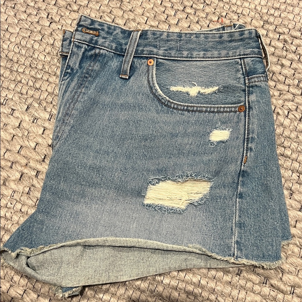 Madewell Blue Jean Shorts